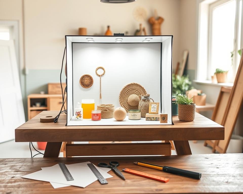 DIY product lightbox